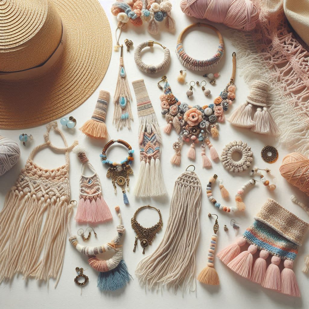 Joyeria y Accesorios - Bolsos artesanales y accesorios hechos con amor